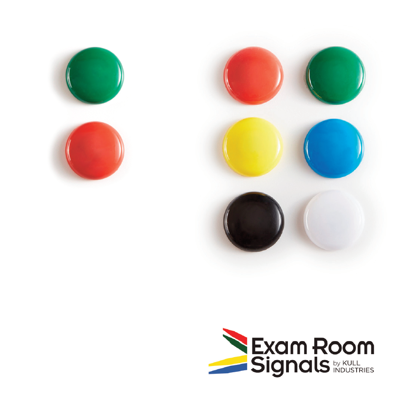 Button Magnets, Exam Room Signals